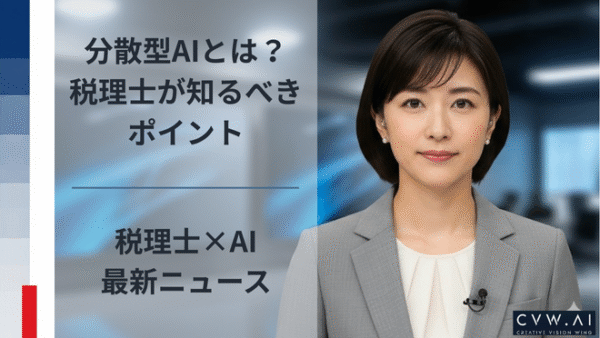 分散型AIとは？税理士が知るべきポイント
