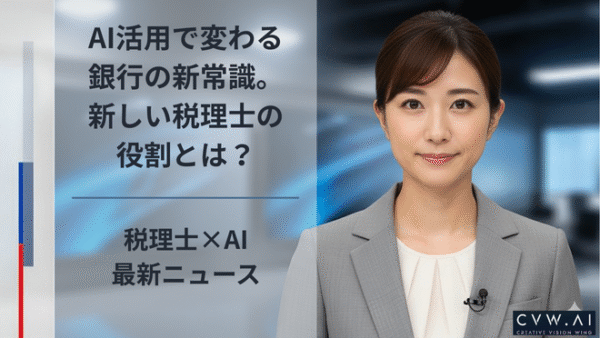 AI活用で変わる銀行の新常識。新しい税理士の役割とは？