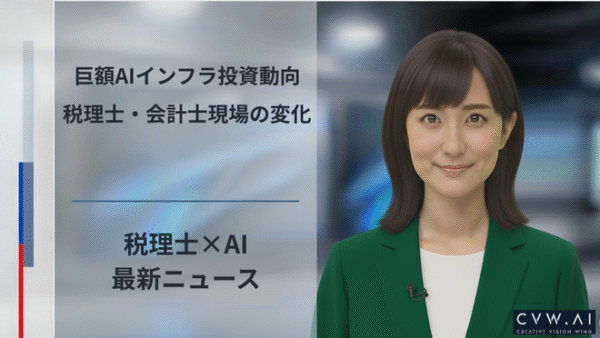 巨額AIインフラ投資動向、税理士・会計士現場の変化