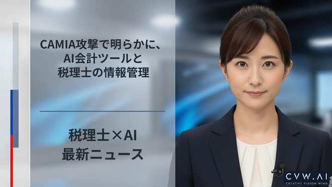 CAMIA攻撃で明らかに、AI会計ツールと税理士の情報管理