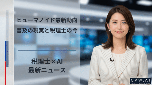 ヒューマノイド最新動向、普及の現実と税理士の今
