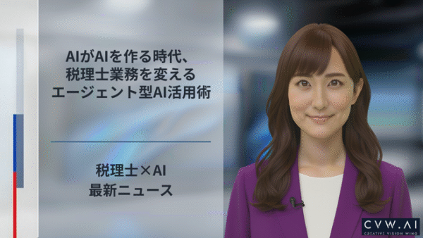 AIがAIを作る時代、税理士業務を変えるエージェント型AI活用術