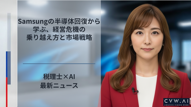Samsungの半導体回復から学ぶ、経営危機の乗り越え方と市場戦略