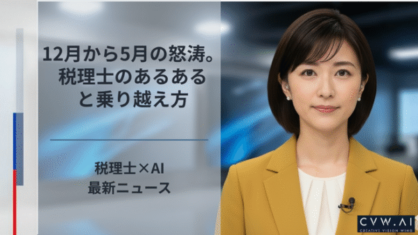 12月から5月の怒涛。税理士のあるあると乗り越え方