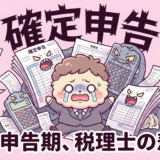 確定申告期の残業地獄、極限のプレッシャー、顧客ハラスメントがもたらすメンタル危機