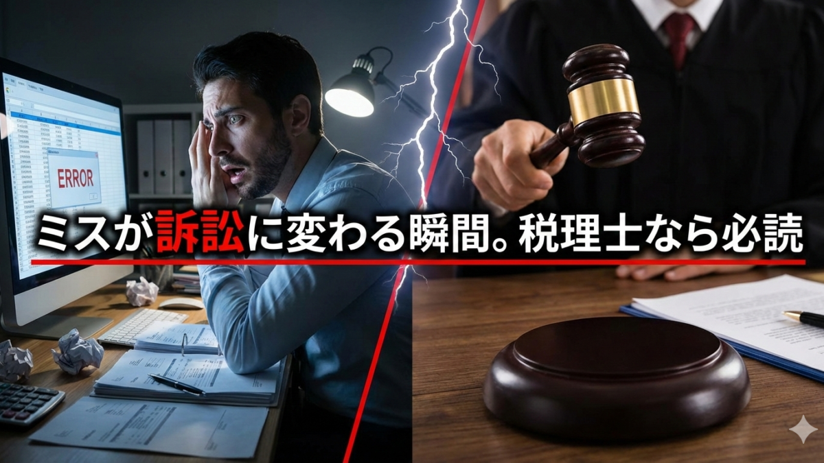 税理士の訴訟・懲戒処分・税賠保険について知っておくべきこと