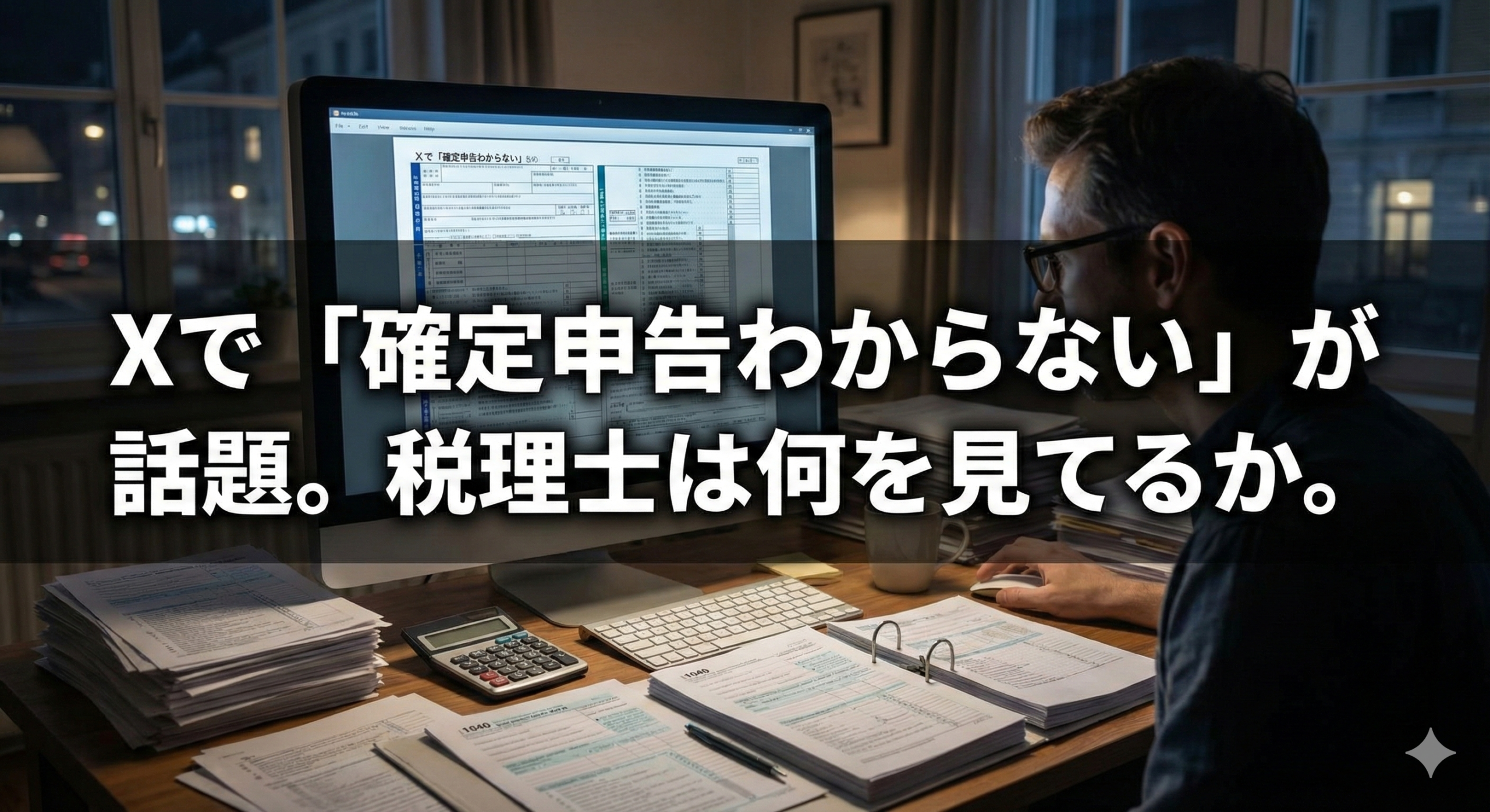 Xで話題の経費分類、青色申告、税理士はこう対応