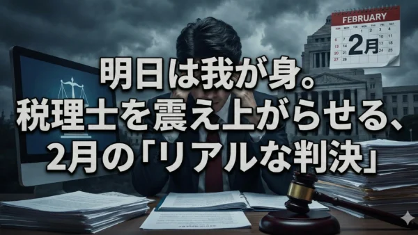 税理士訴訟事例から学ぶ2月の危機管理、ハラスメントと社労士法違反。400万賠償の衝撃