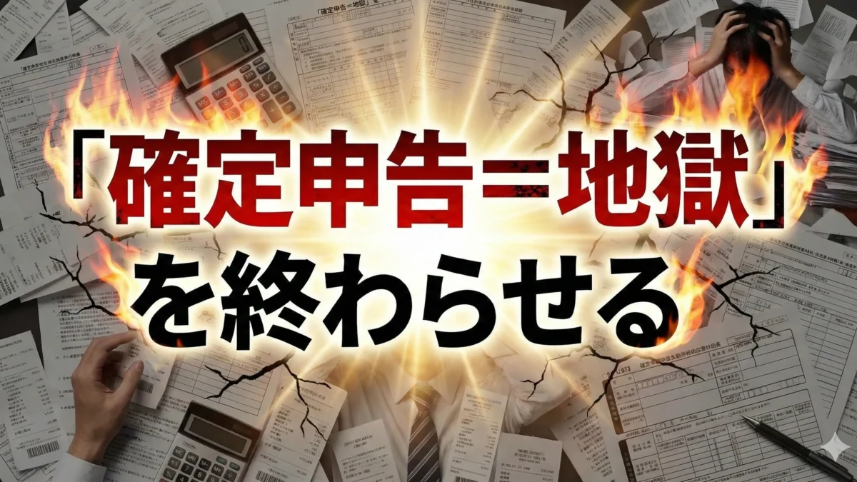確定申告は地獄を終わらせる